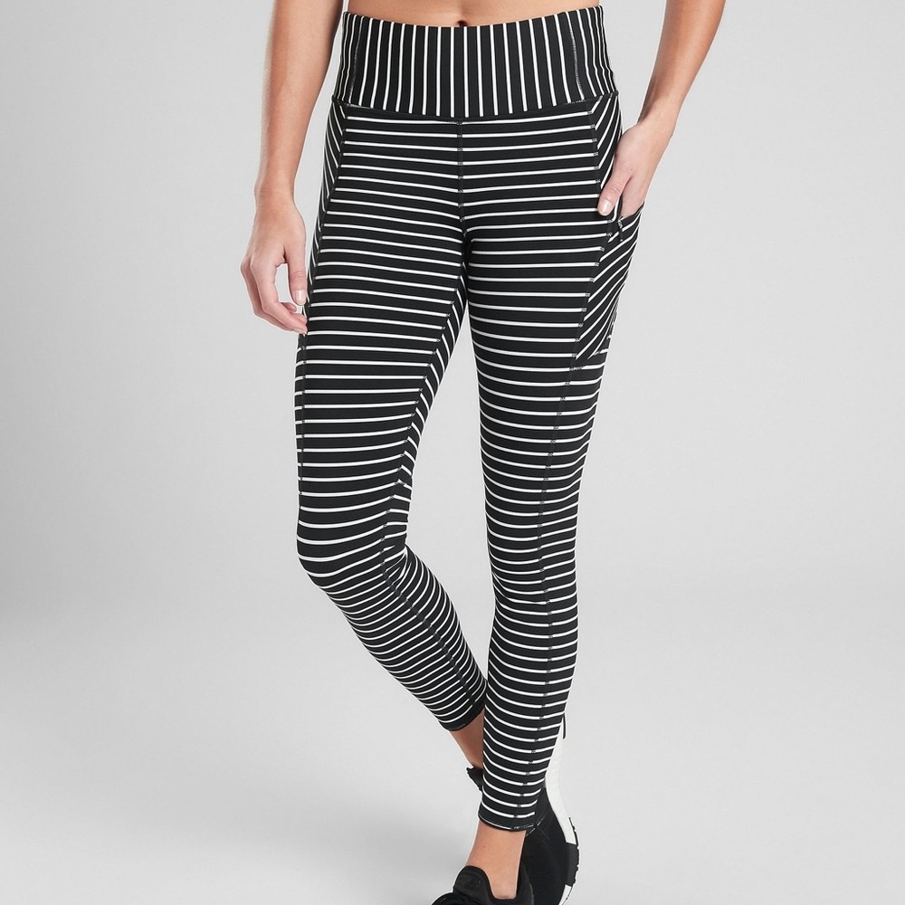 Athleta Striped leggings
